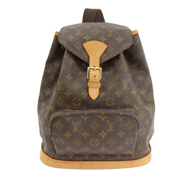 LOUIS VUITTON Montsouris GM Backpack Monogram Canvas M51135 - Picture 11 of 11